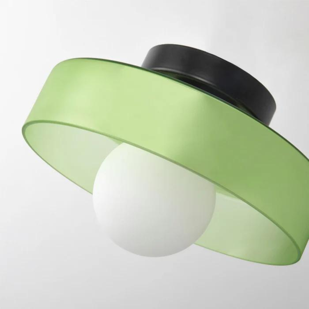 Lisslune | Round Ceiling Light with Stylish Functionality - LumiSphere