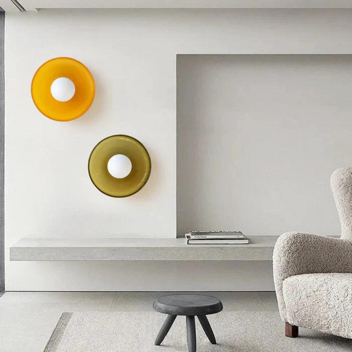Lisslune | Round Ceiling Light with Stylish Functionality - LumiSphere