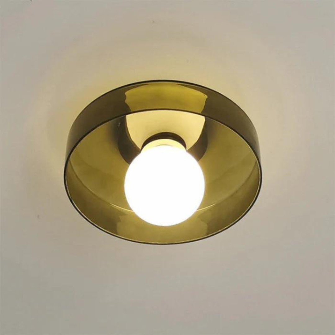 Lisslune | Round Ceiling Light with Stylish Functionality - LumiSphere