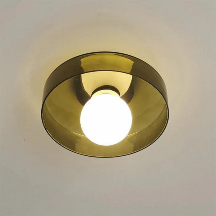 Lisslune | Round Ceiling Light with Stylish Functionality - LumiSphere