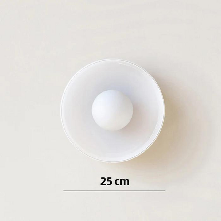 Lisslune | Round Ceiling Light with Stylish Functionality - LumiSphere