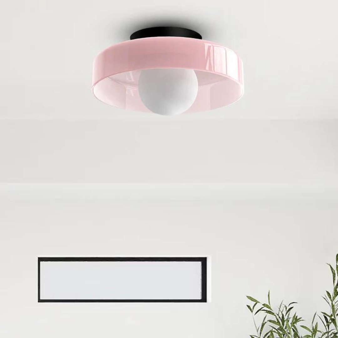 Lisslune | Round Ceiling Light with Stylish Functionality - LumiSphere