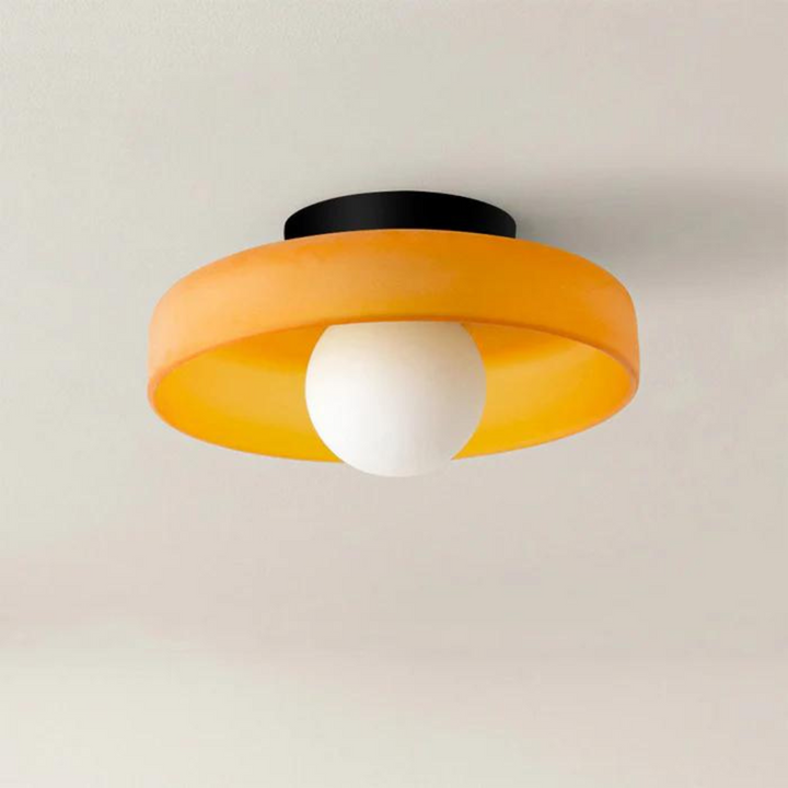 Lisslune | Round Ceiling Light with Stylish Functionality - LumiSphere