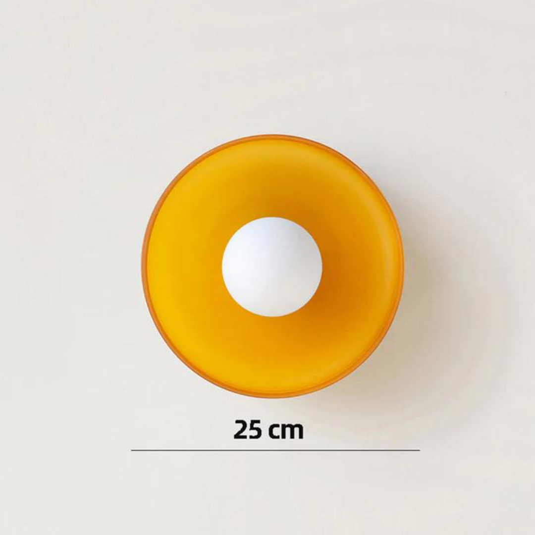 Lisslune | Round Ceiling Light with Stylish Functionality - LumiSphere