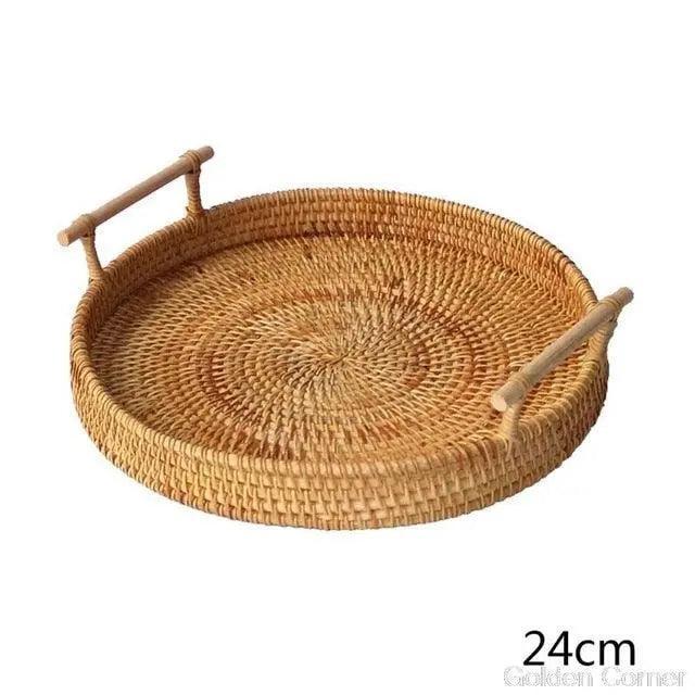 Lisslune | Handcrafted Japanese Bamboo and Rattan Fruit Bowl - Eco-Friendly Elegance