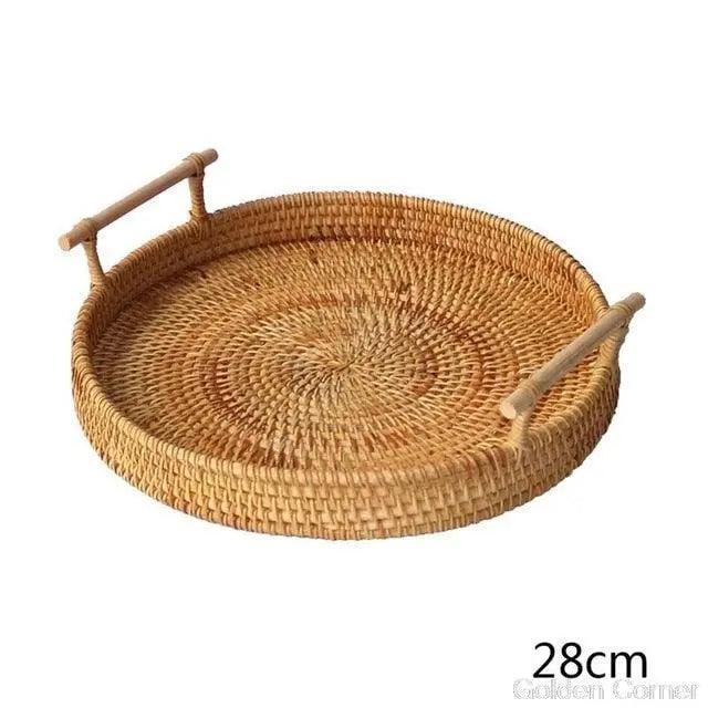 Lisslune | Handcrafted Japanese Bamboo and Rattan Fruit Bowl - Eco-Friendly Elegance