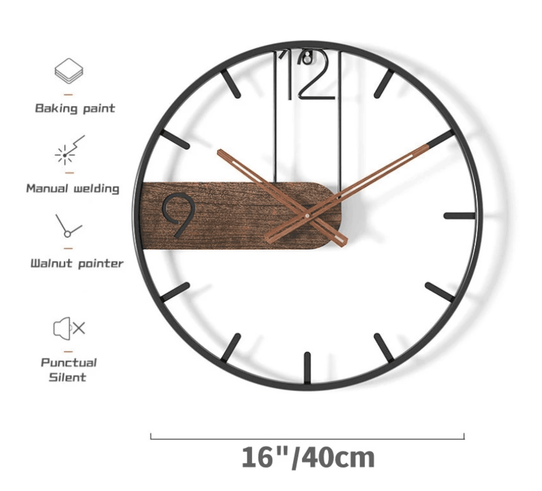 Lisslune | Harmonia Wall Clock – Modern Luxury & Timeless Class