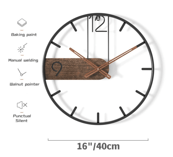 Lisslune | Harmonia Wall Clock – Modern Luxury & Timeless Class