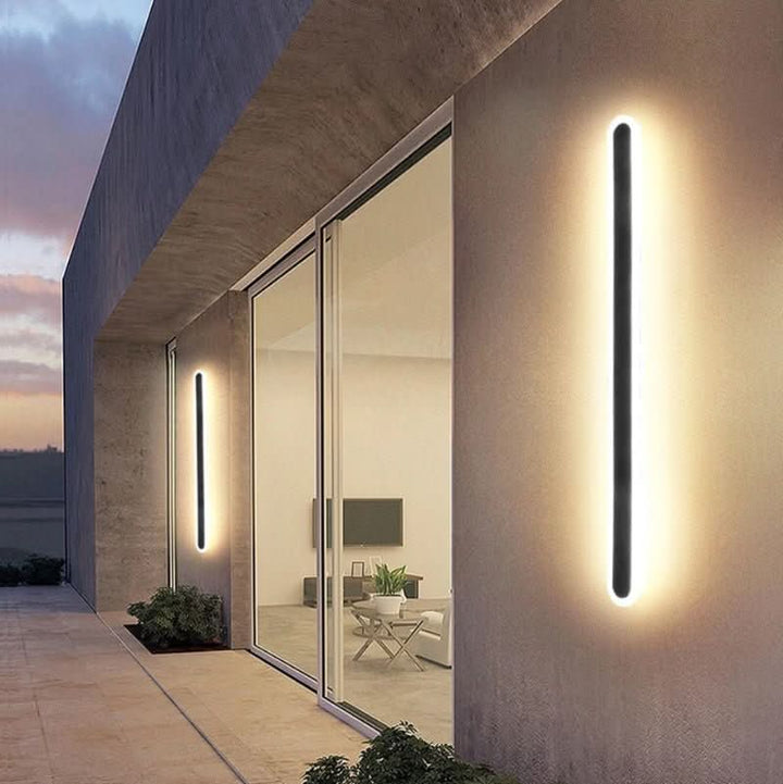 Lisslune | Rounded Edge Aluminum LED Outdoor Wall Light