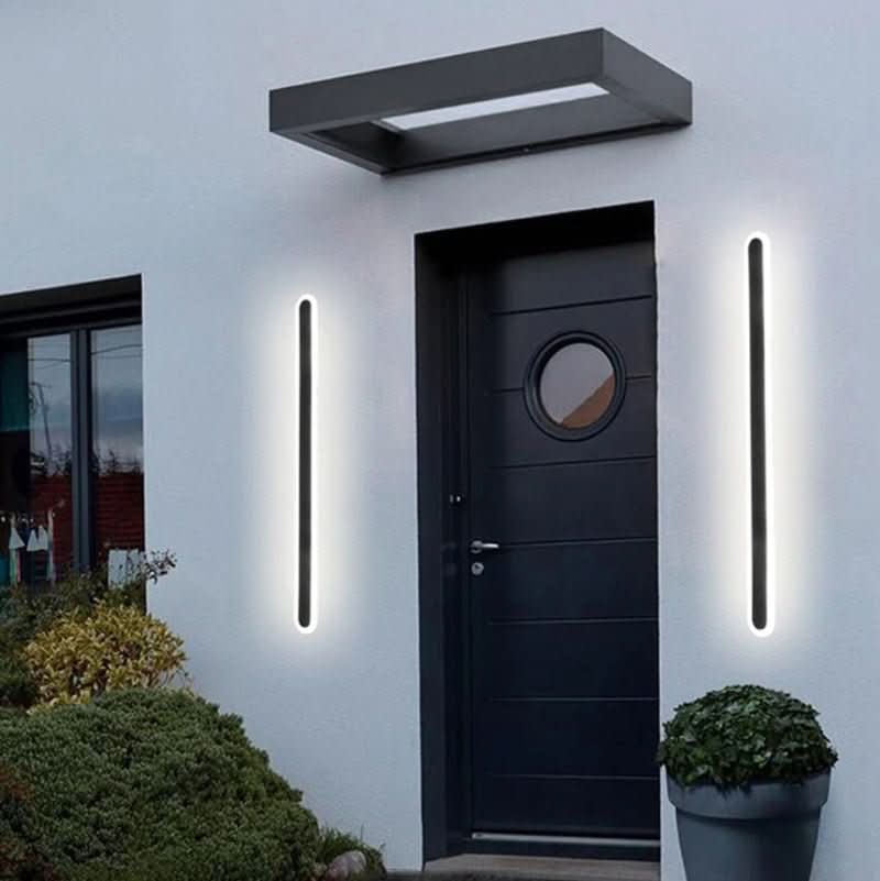 Lisslune | Rounded Edge Aluminum LED Outdoor Wall Light