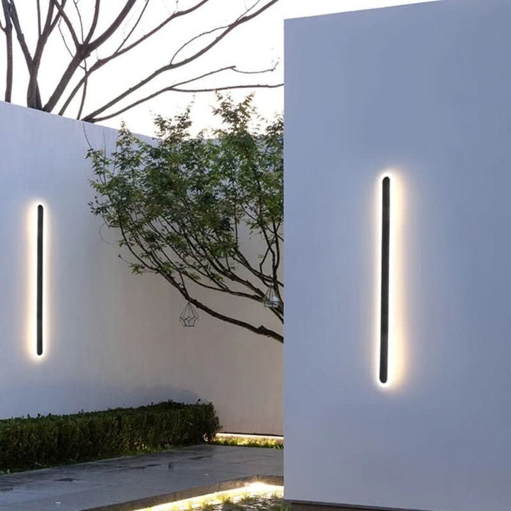 Lisslune | Rounded Edge Aluminum LED Outdoor Wall Light