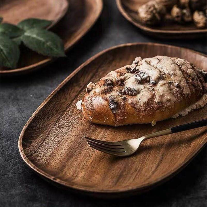 Lisslune | Royal Acacia Wood Serving Tray