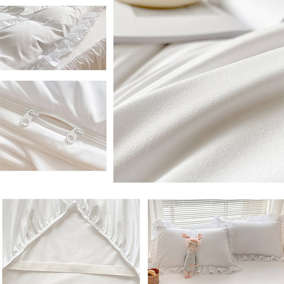 Rynx | Ruffle Lace Bedding Set