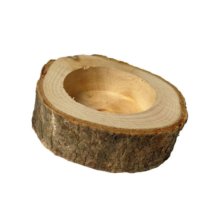 Rynx | Rustic Log Candle Holder