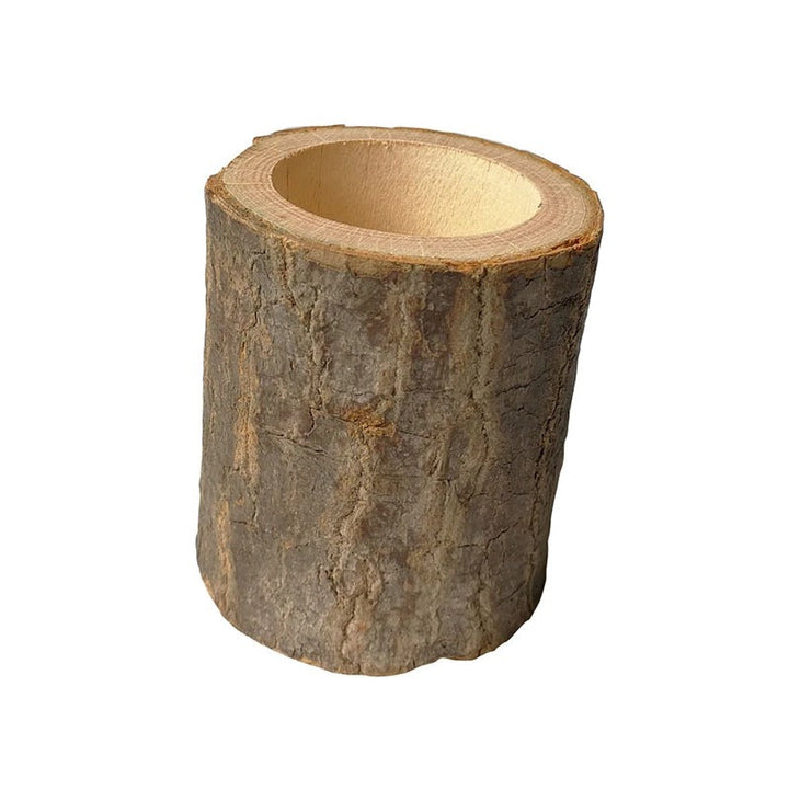 Rynx | Rustic Log Candle Holder