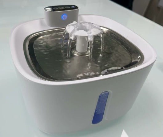 Lisslune | Smart Drink Fountain for Cats and Dogs – 3.2L Stainless Steel with Filter