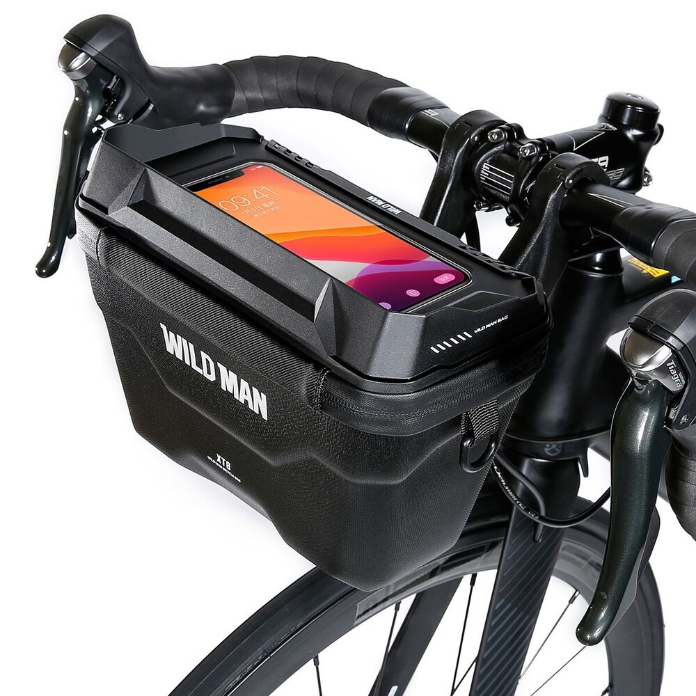 Lisslune | Bicycle handlebar bag for smartphones and essentials - RideEase