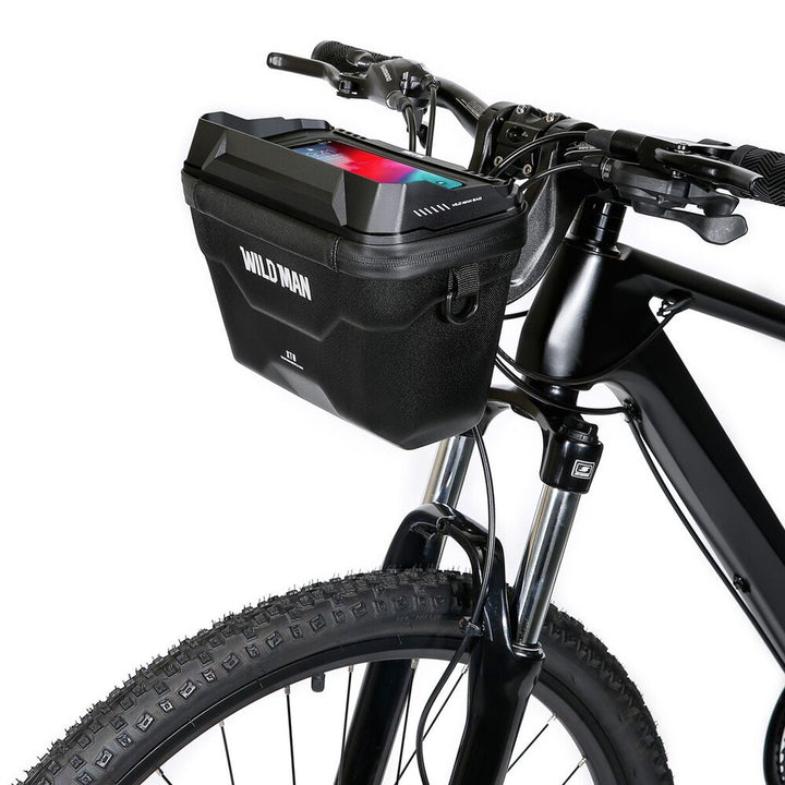 Lisslune | Bicycle handlebar bag for smartphones and essentials - RideEase
