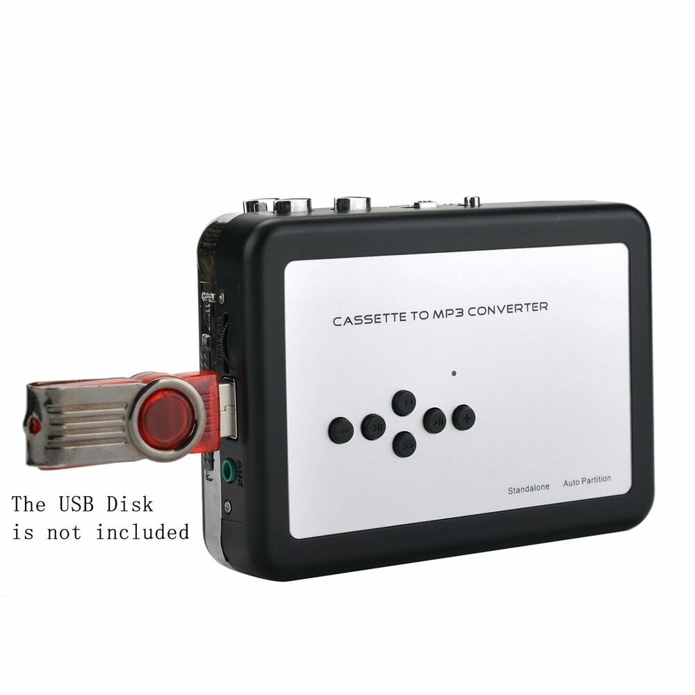 Lisslune | Cassette-to-MP3 format converter - Save to USB flash drive - Music player