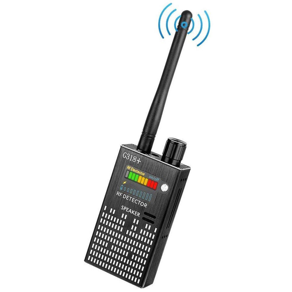 Lisslune | PrivacyGuard Detecto – RF Signal and Camera Detector with Laser Function and Alarm