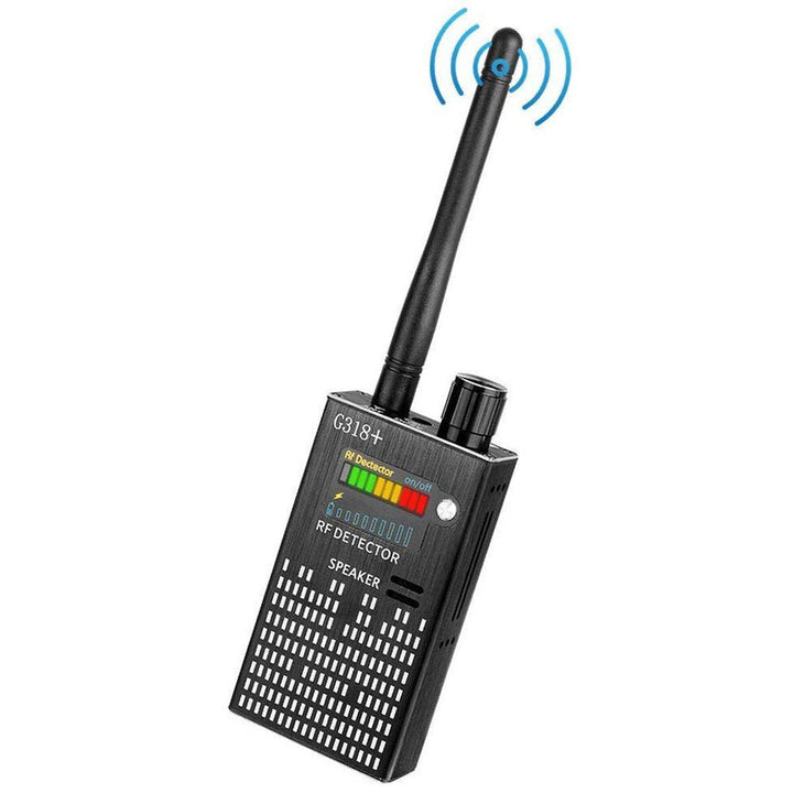 Lisslune | PrivacyGuard Detecto – RF Signal and Camera Detector with Laser Function and Alarm