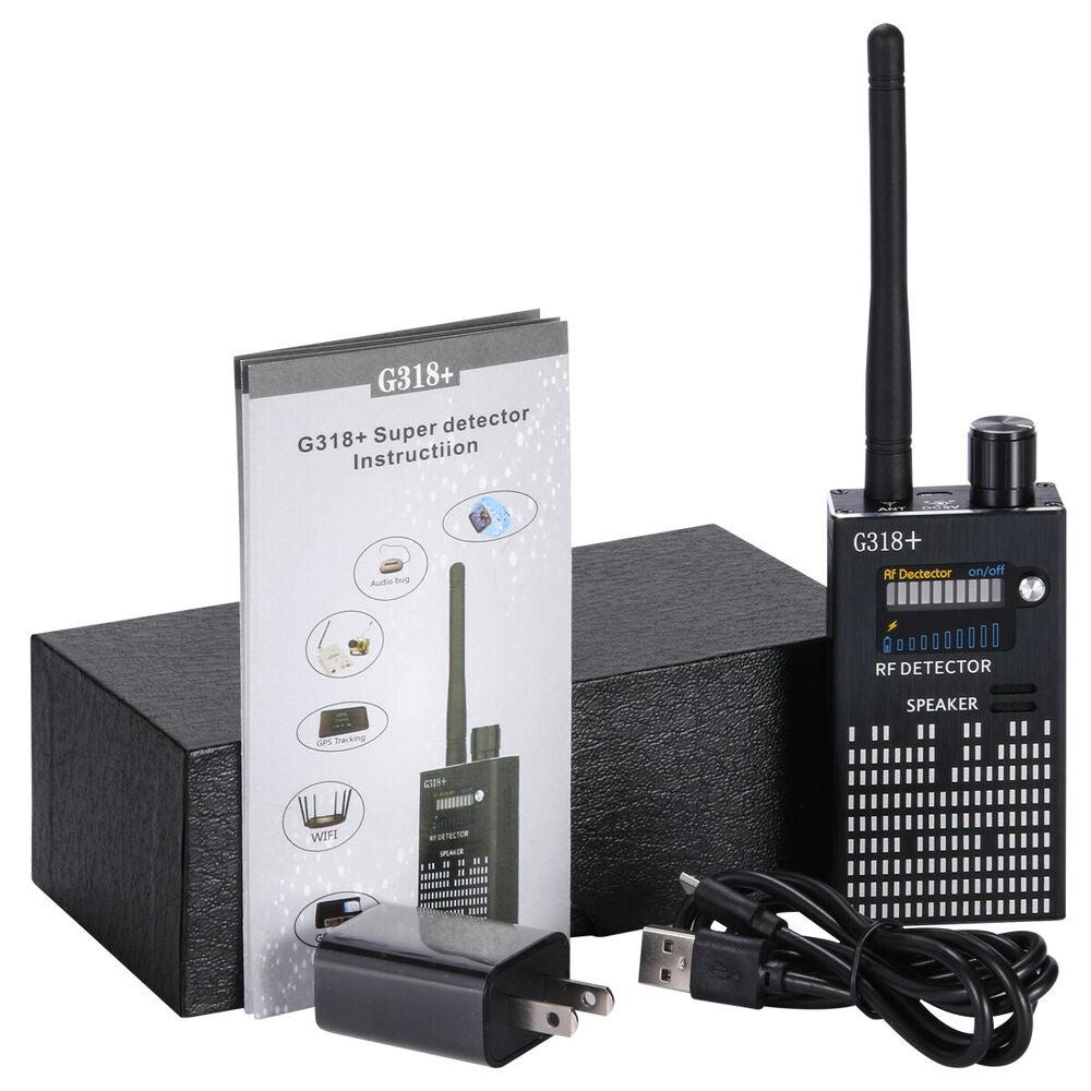 Lisslune | Spy Signal Wall Detector, HF Detector, hidden camera, laser lens, GSM GPS device finder