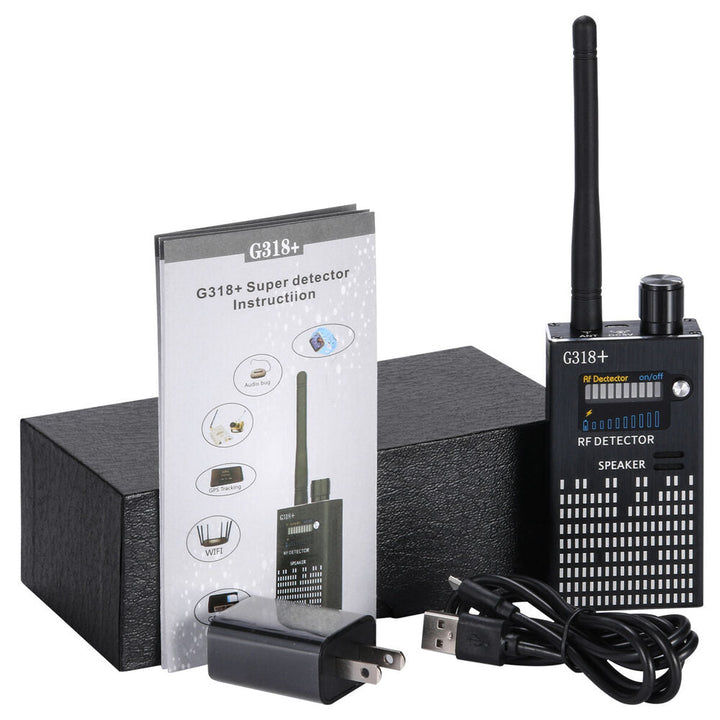 Lisslune | Spy Signal Wall Detector, HF Detector, hidden camera, laser lens, GSM GPS device finder