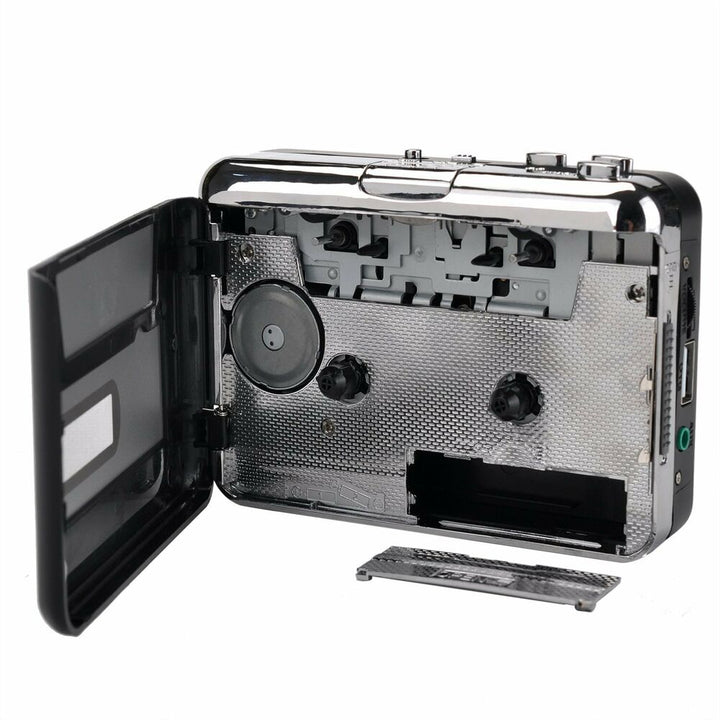 Lisslune | Cassette-to-MP3 format converter - Save to USB flash drive - Music player