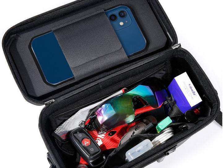 Lisslune | Bicycle handlebar bag for smartphones and essentials - RideEase