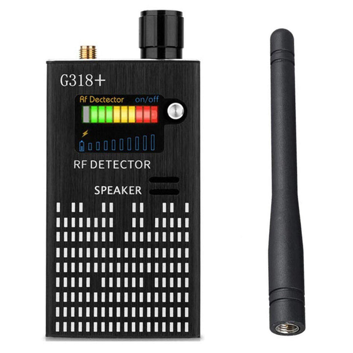 Lisslune | PrivacyGuard Detecto – RF Signal and Camera Detector with Laser Function and Alarm