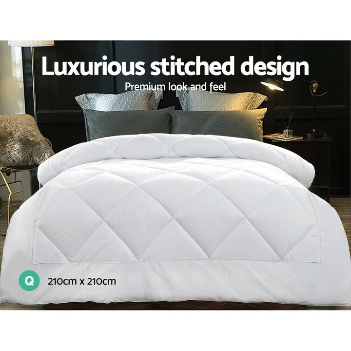 Lisslune | Doona Quilt Microfiber - All Seasons - White
