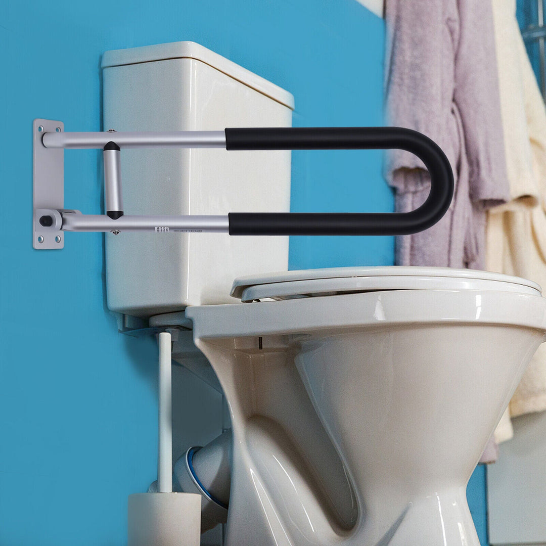 Lisslune | Toilet safety railing bathroom grab bar seniors disabled support handicap