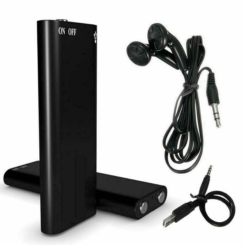 Lisslune | Mini Voice Recorder – Mini Audio Recorder – Mini Recording Device – Smallest Hidden Audio Recorder