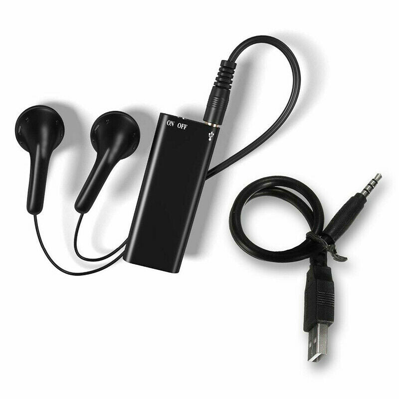 Lisslune | Mini Voice Recorder – Mini Audio Recorder – Mini Recording Device – Smallest Hidden Audio Recorder
