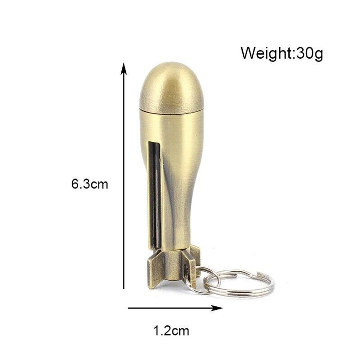 Lisslune | Survivor Flame Permanent Outdoor Lighter – Waterproof Refillable Magnesium Match