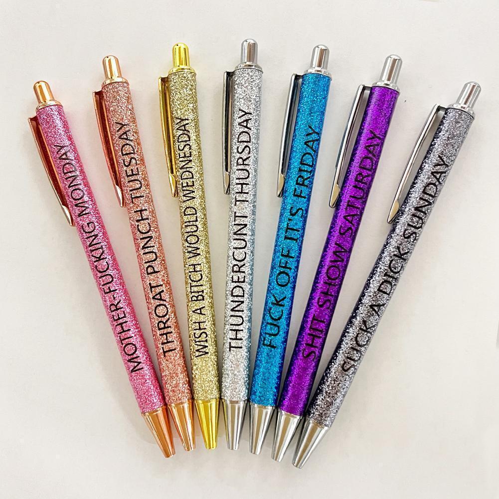 Lisslune | Funny Ballpoint Pen Set (7 pieces)