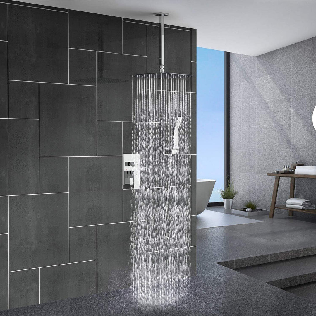 Lisslune | Ultra-Thin Wall-Mounted Showerhead