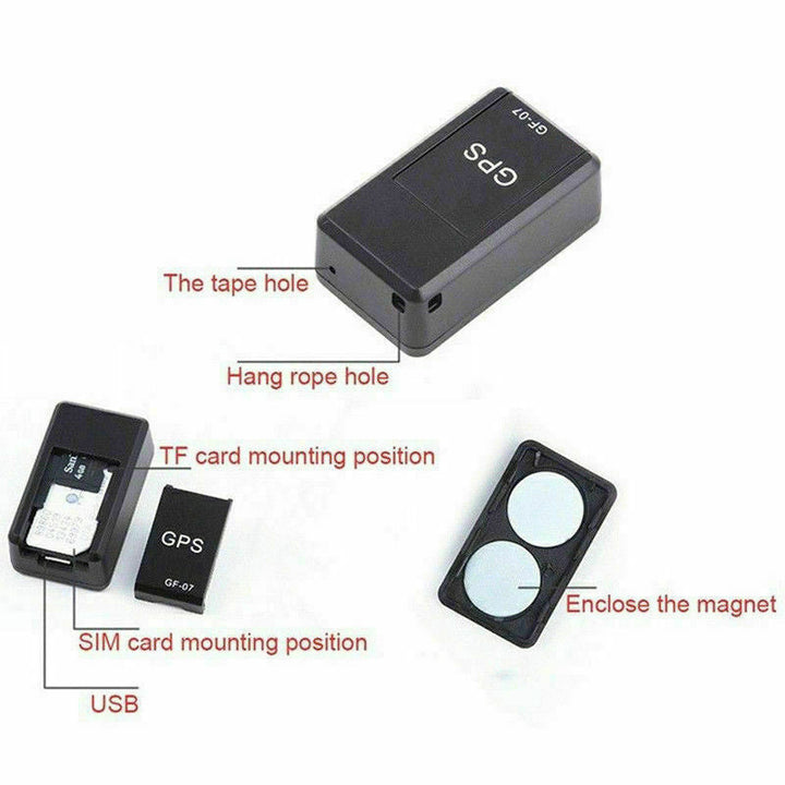 Lisslune | Mini Real Time GPS Tracker Device | Small Size and Light Weight