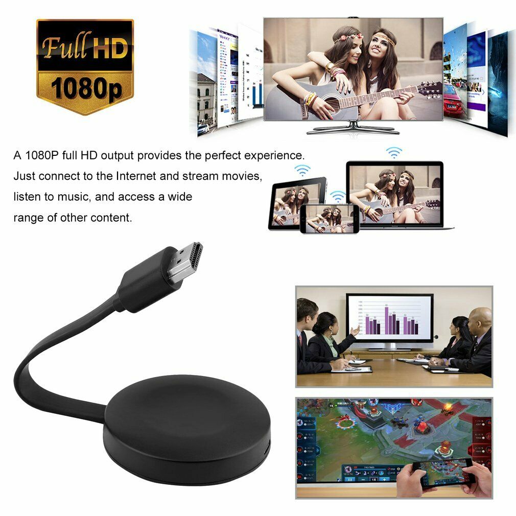 Lisslune | Portable Wireless HDMI TV Receiver l Portable 1080P Display HDMI TV Receiver