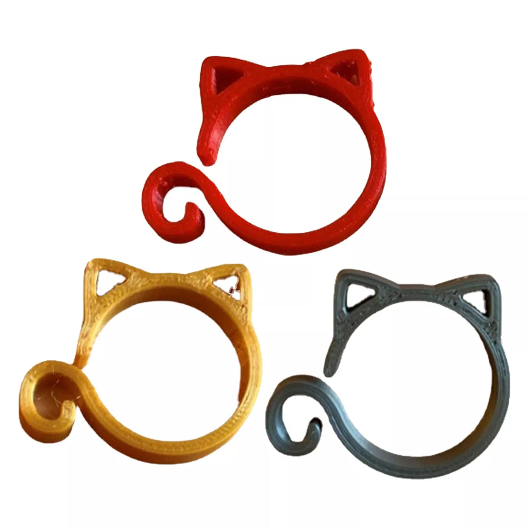 Lisslune | Cat-shaped Plant Clip – Cute Plant Support for Garden and House Plants