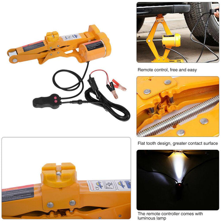 Lisslune | Electric Scissor Jack - 12v Scissor Jack