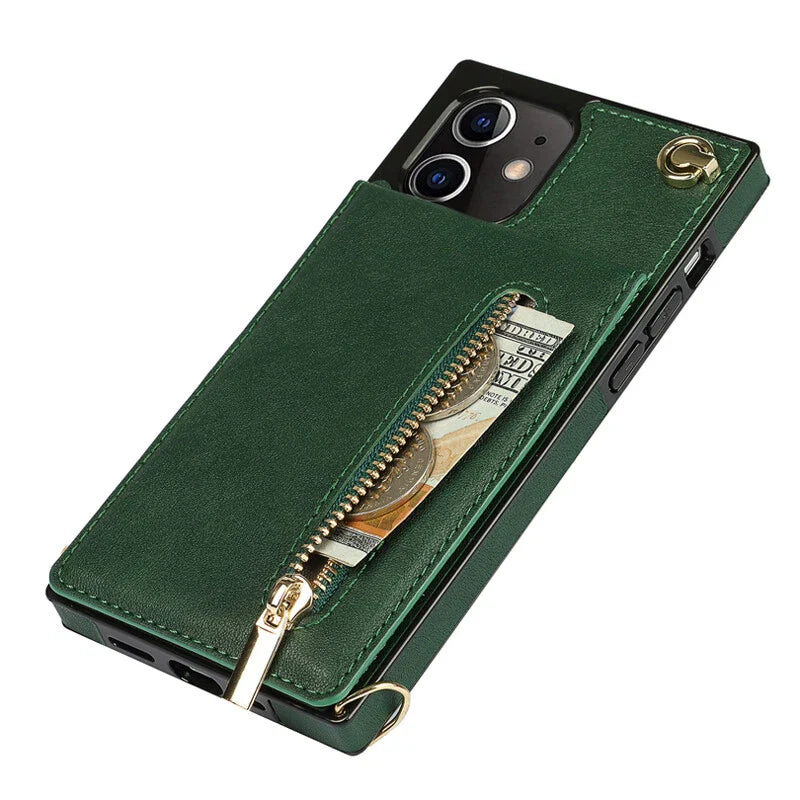 Lisslune | 3in1 Phone Case with Card and Coin Pocket Crossbody Bag