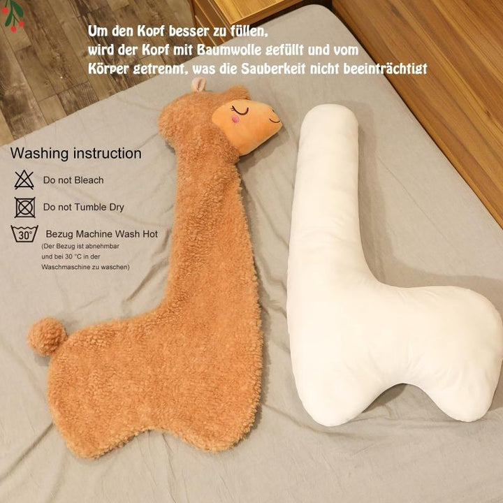Lisslune | Alpaca | XL side sleeper pillow for a healthy posture