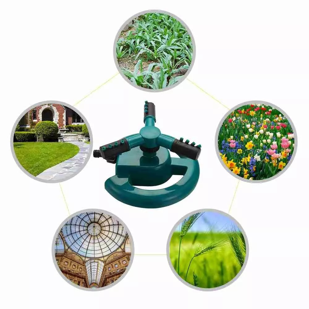 Lisslune | Adjustable Garden Sprinkler – Efficient Lawn Watering with 360° Spray Function