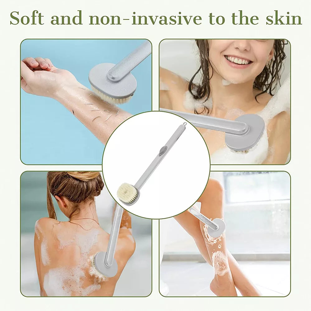 Lisslune | Long-handled Bath Brush