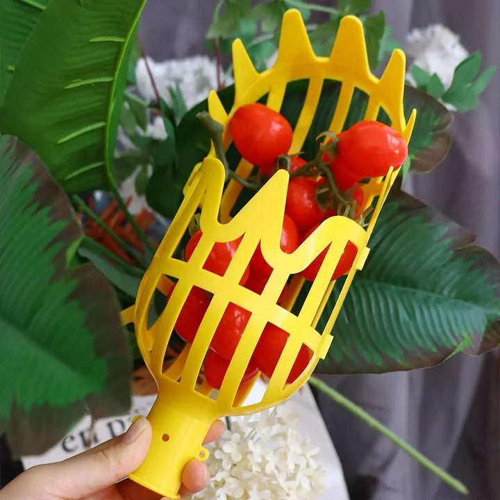 Lisslune | Harvest aid for fruit – Practical fruit grabber tool for trees and bushes