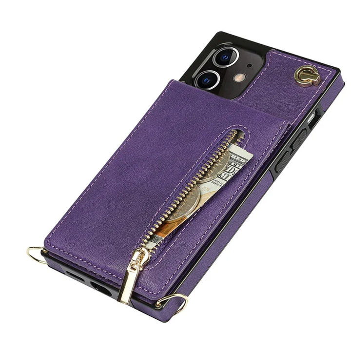 Lisslune | 3in1 Phone Case with Card and Coin Pocket Crossbody Bag