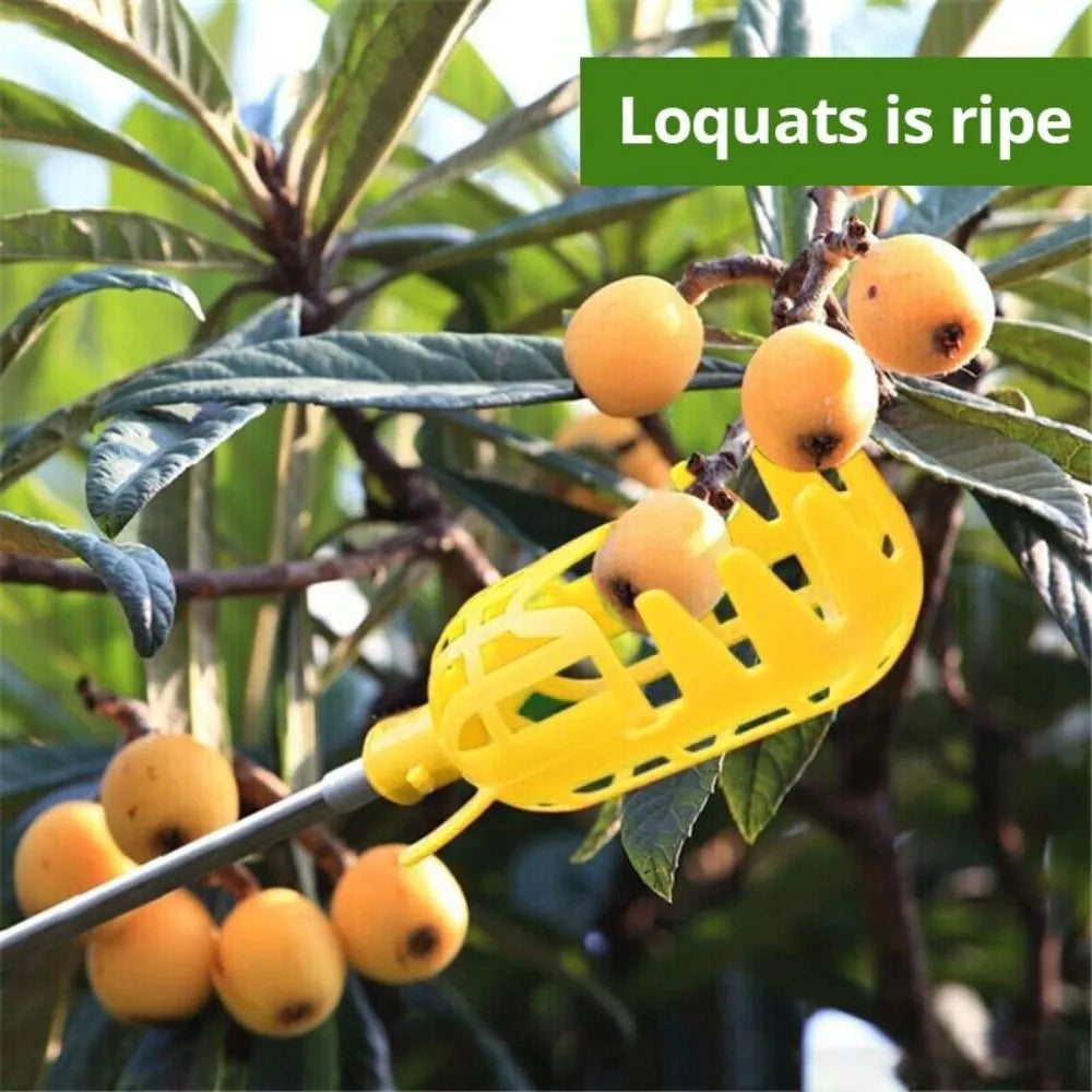 Lisslune | Harvest aid for fruit – Practical fruit grabber tool for trees and bushes