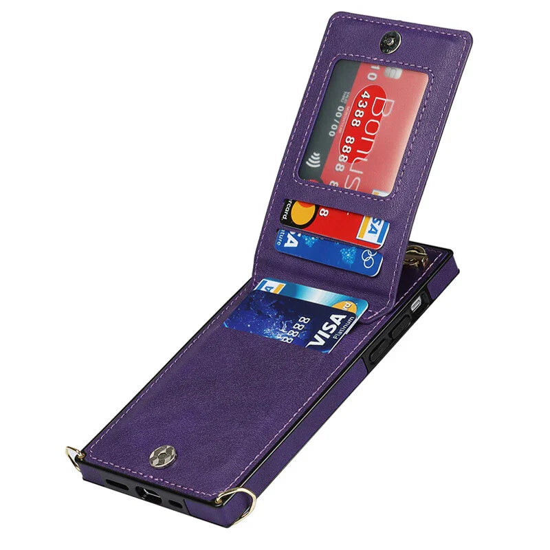 Lisslune | 3in1 Phone Case with Card and Coin Pocket Crossbody Bag