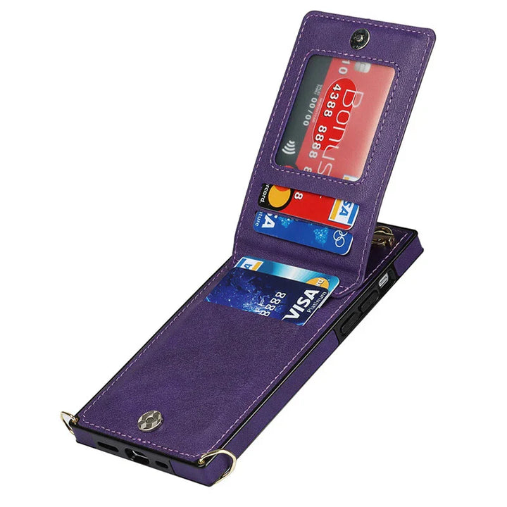 Lisslune | 3in1 Phone Case with Card and Coin Pocket Crossbody Bag